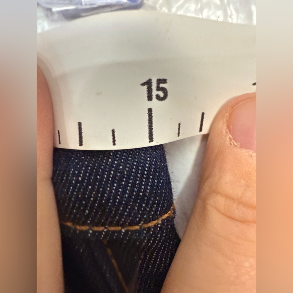 Women’s COS Dark Wash Straight Leg Jeans Size 28 Quiet Luxury - Picture 6 of 8